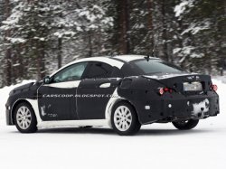 Купе Mercedes-Benz CLC замечено на зимних испытаниях