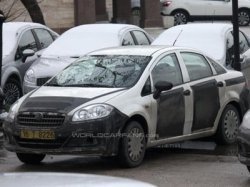 Обновлённый Fiat Linea тестируется в Европе