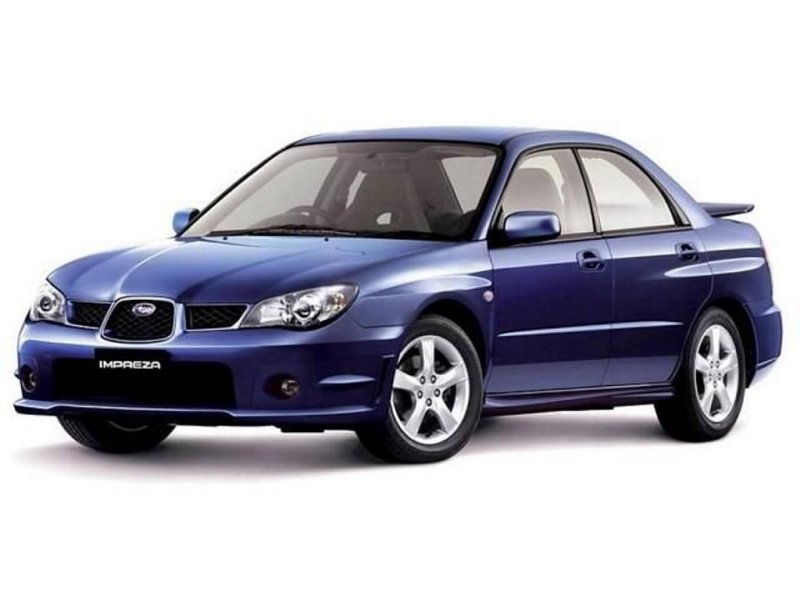 И последний рестайлинг для Subaru Impreza второго поколения, который настиг ее в 2005 году.