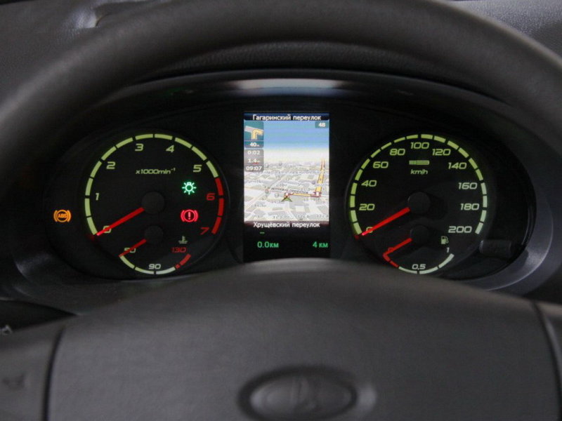 Современные машины теперь комплектуются навигационной системой ГЛОНАСС