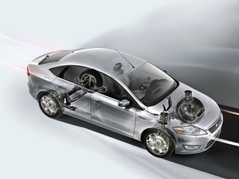 Отличие от «родственницы» Mazda6, в передней подвеске McPherson