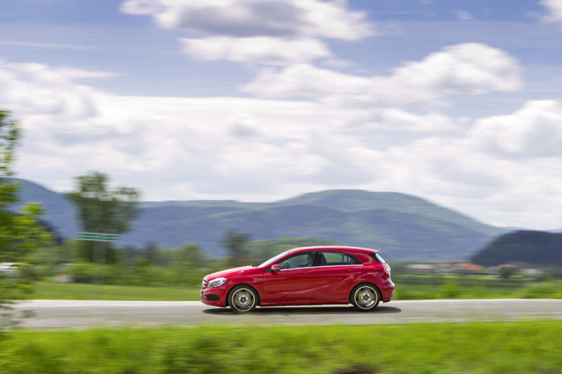 …и совершенно необычный для Mercedes силуэт