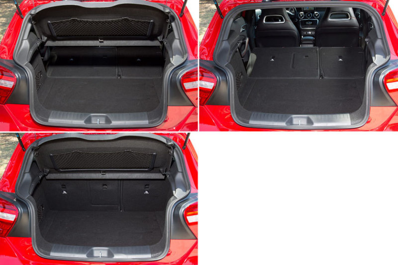 У компактного хэтчбека гибко вариабельное погрузочное пространство