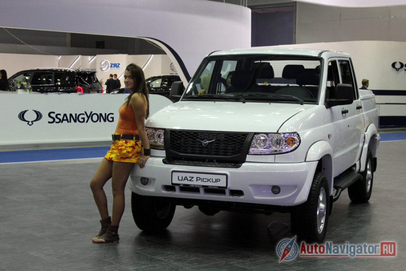 MMAC-2012: UAZ Patriot и UAZ Pickup с новым салоном