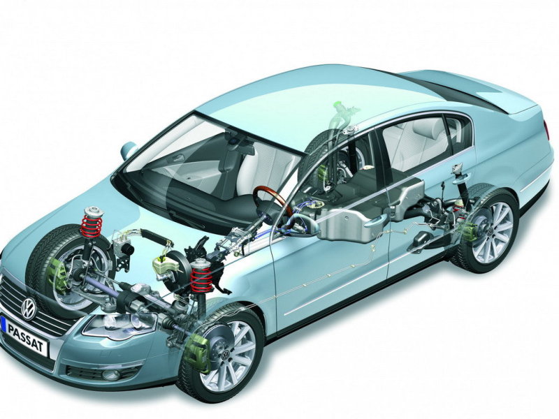 Ходовую Passat B6 особо надежной не назовешь ...