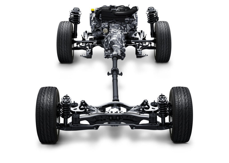 Трансмиссия Symmetrical AWD - один из козырей Subaru XV