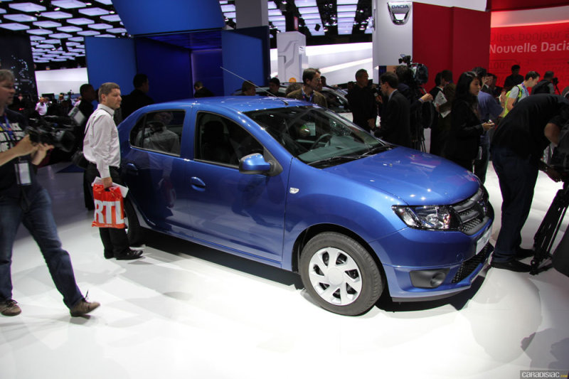 Paris Motor Show 2012: Dacia/Renault Logan, Sandero, Sandero Stepway