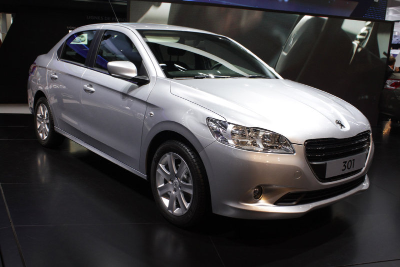 Paris Motor Show 2012: Peugeot 301