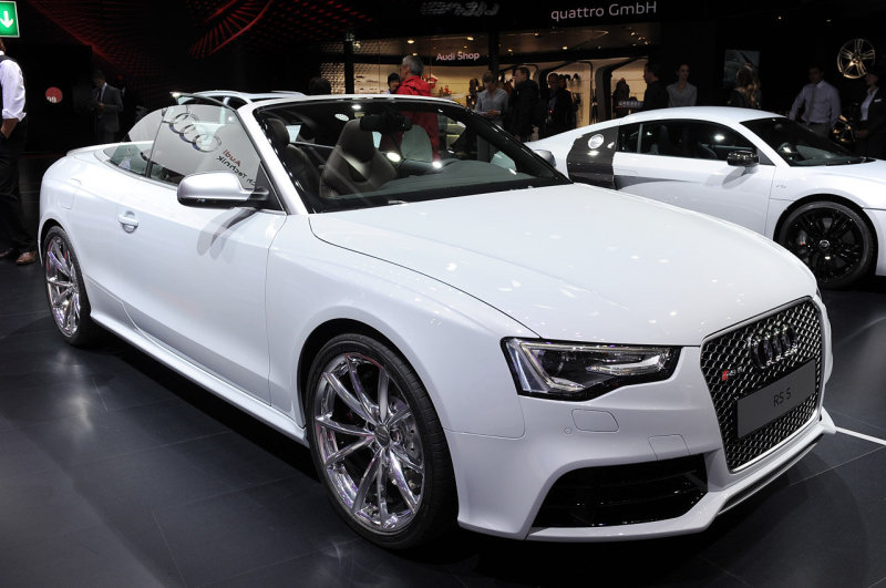 Paris Motor Show 2012: Audi RS5 Cabriolet