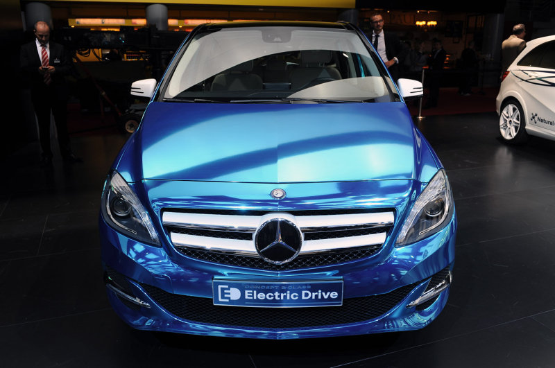 Paris Motor Show 2012: Mercedes-Benz B-class Electric Drive