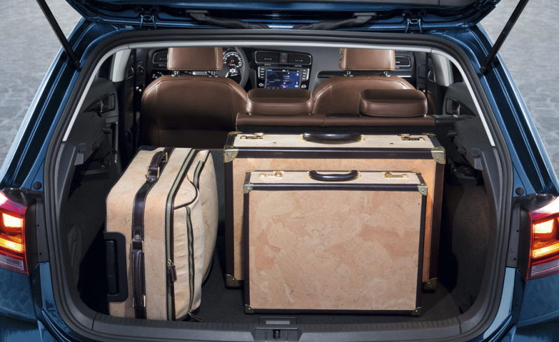 У нового «гольфа» немалое и гибкое вариабельное погрузочное пространство