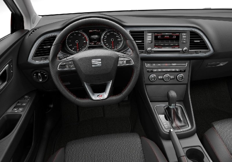 Внутри все стильно и эргономично