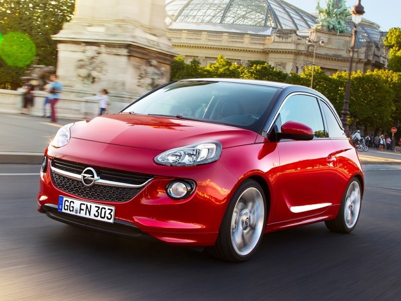Opel Adam: Немецкий манекенщик