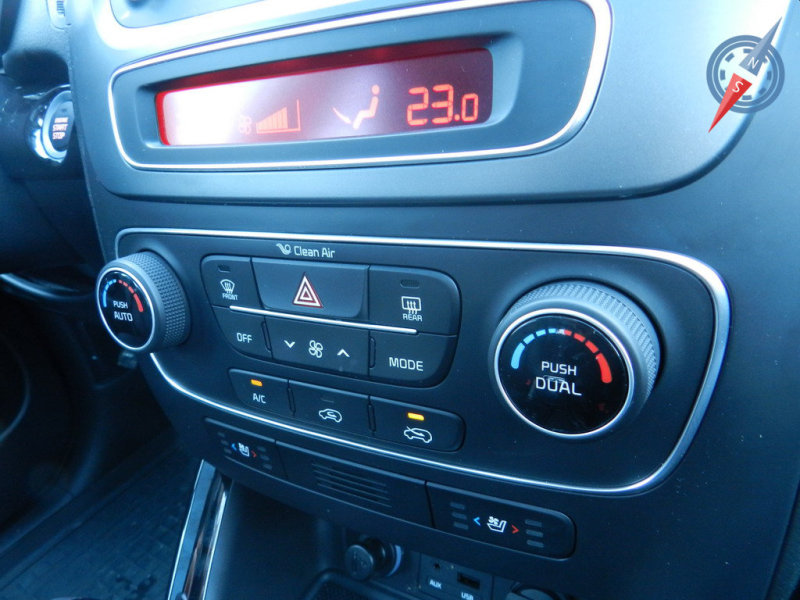 Салон Sorento обзавелся новым блоком климат-контроля