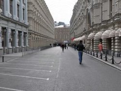 В центре Москвы станет больше пешеходных улиц