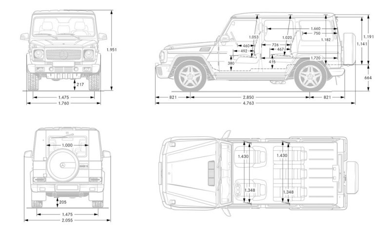 Немалый потенциал проходимости G-класса ограничен невысоким дорожным просветом