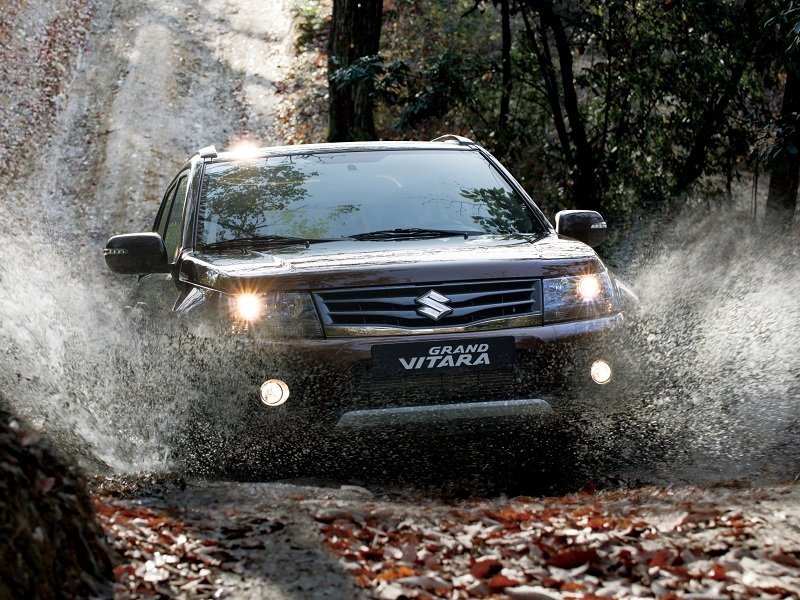 Внедорожные качества - одна из самых сильных черт Grand Vitara