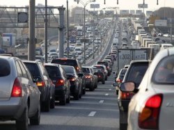С 10 апреля увеличивается штраф за въезд транзитных грузовиков на МКАД