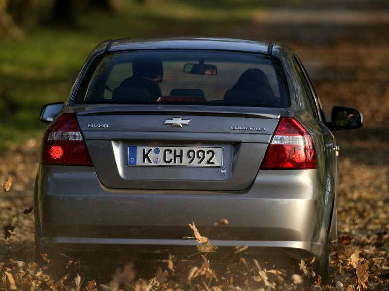 Chevrolet Aveo Sedan 2006-2012 (Т-250) 