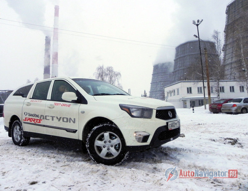 SsangYong Actyon Sports: Познаем особенности корейского пикапа