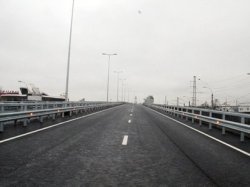 В Москве построена новая автомобильная эстакада