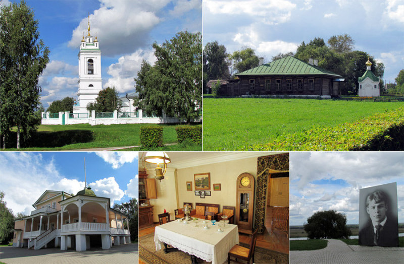 Константиново – село недалеко от границы Московской и Рязанской областей, на протяжении почти четырех веков стоящее на берегу реки Оки. Там удивительные пейзажи, осязаемый отпечаток русского быта и родина поэта Есенина, в музей которого и поехали на i40