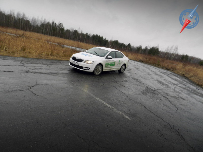Снос передней оси пресекается достаточно быстро, чтобы водитель-новичок не успел даже испугаться