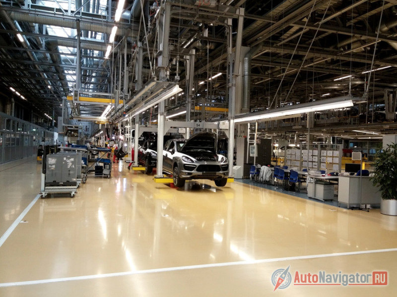 Porsche Werk Leipzig - один из самых тихих автозаводов в мире