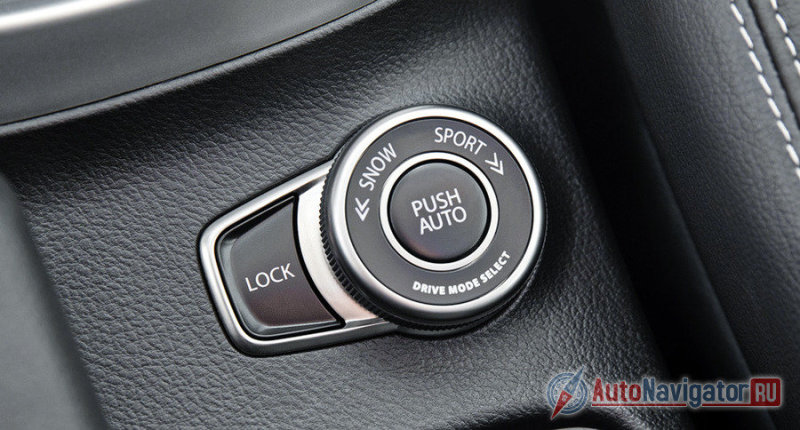 Управлять алгоритмом работы трансмиссии можно шайбой системы Drive Mode Select на центральном тоннеле, правда приоритет решений все же останется за электронным разумом