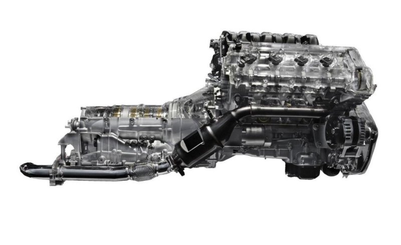 Литражный 32-клапанник 5.0 Tau стыкуется с 8-скоростной АКПП