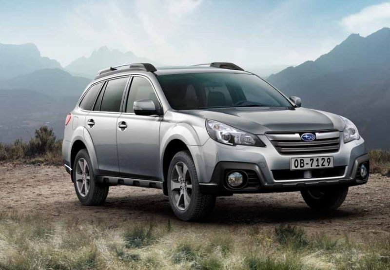 Subaru Outback 2014: Легкий макияж