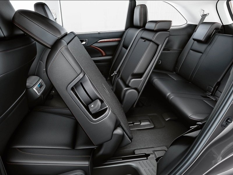 Второй ряд может регулироваться в продольном направлении