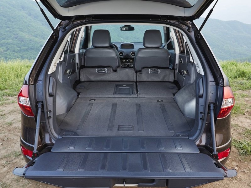 Объем багажного отсека можно увеличить до 1380 литров