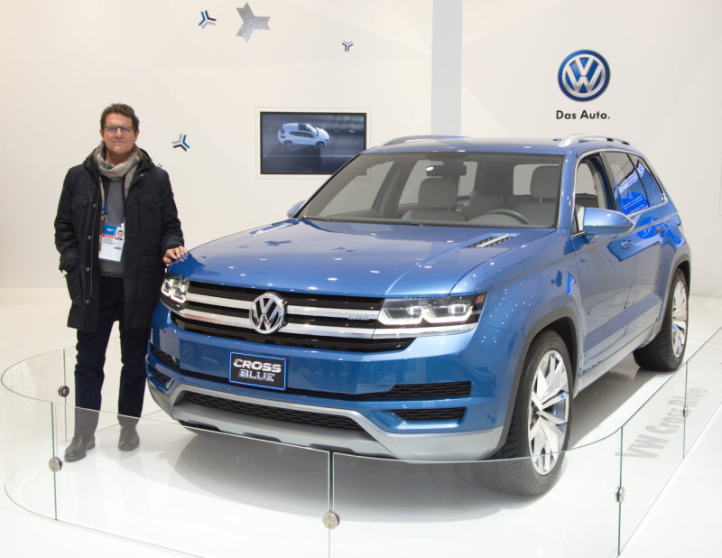 Фабио Капелло и Volkswagen CrossBlue