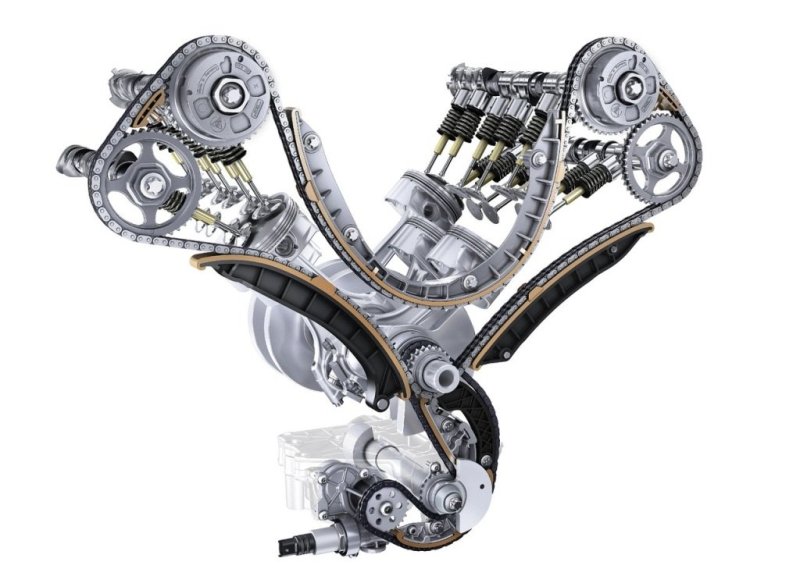 Новая 24-клапанная «шестерка» укомплектована особым балансировочным валом  с нижним расположением