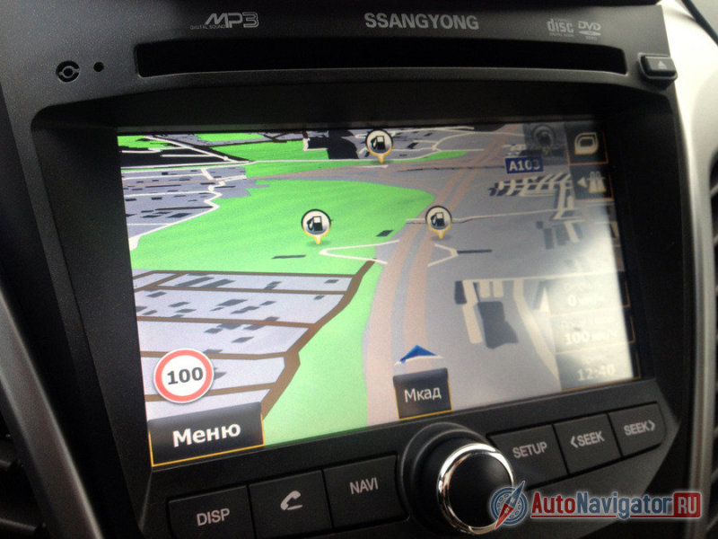 Навигация Actyon по праву может считаться одной из лучших. Интуитивно понятный интерфейс и хорошая проработка карт позволяет в этом плане даже обойти японцев с их запутанными меню