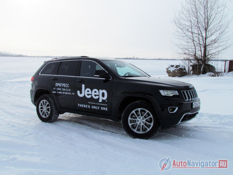 Тестовый Grand Cherokee был с бензиновым силовым агрегатом объемом 3.6 литра