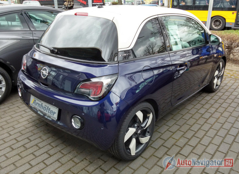 Adam – очень интересный автомобиль