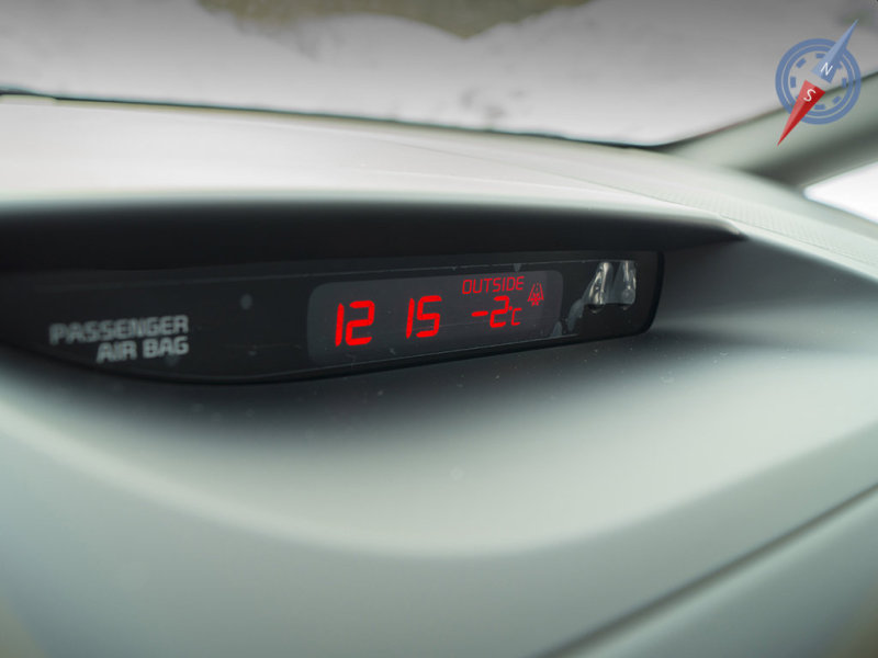 Дополнительные данные отображает отдельное табло на панели