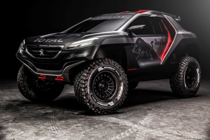 Раллийный Peugeot 2008 DKR