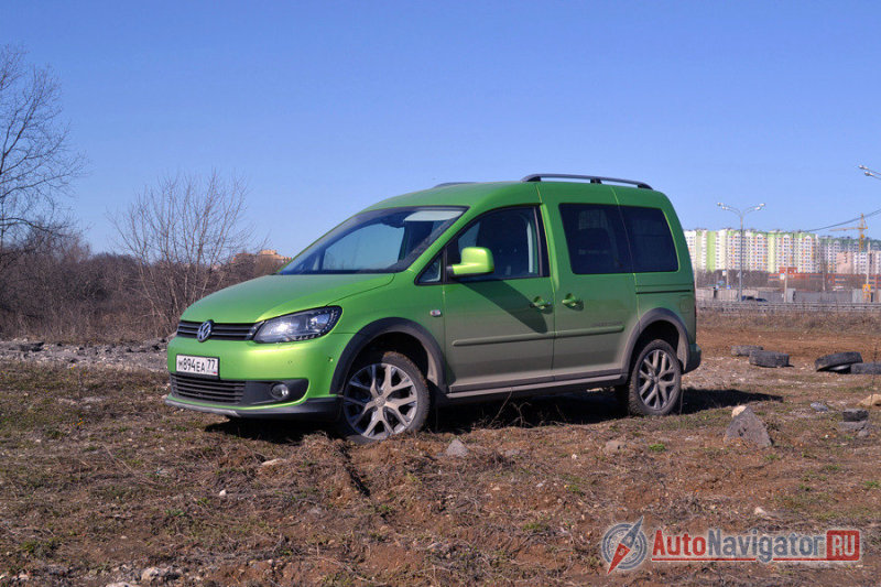 Volkswagen CrossCaddy: Почти идеальный «каблук»
