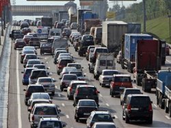 Движение на пересечении Киевского шоссе и МКАД будет ограничено почти два месяца