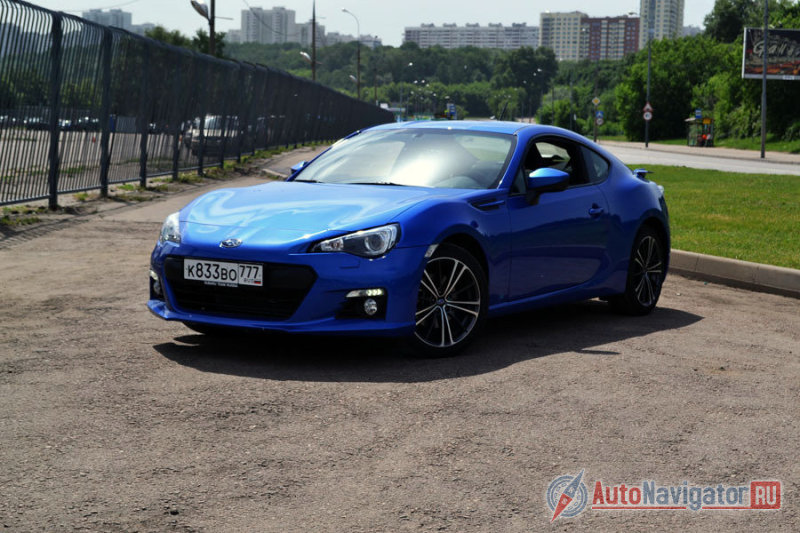 Subaru BRZ: На лицах наших радость