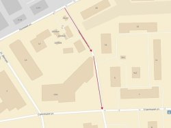 На Новотихвинской улице в Москве действует новая схема организации движения 
