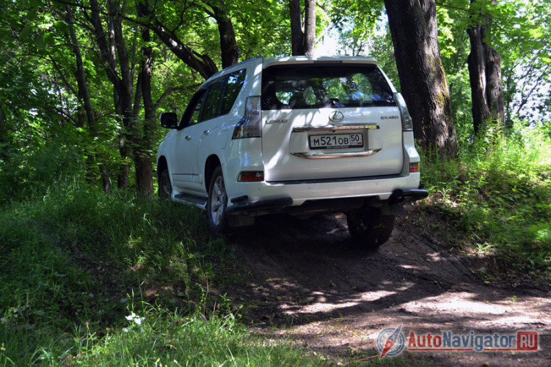 На этой фотографии легко увидеть работу и ходы подвески. Обратите внимание, что кузов в абсолютно горизонтальном положении