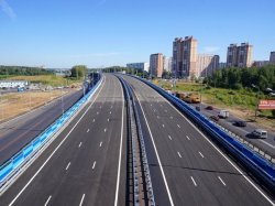 Открыто движение по новой эстакаде на Дмитровском шоссе в Москве