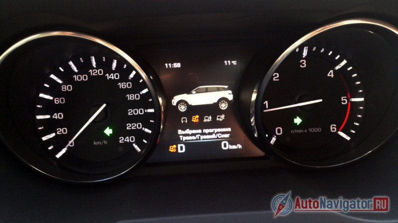 Щиток приборов у него с честными стрелками