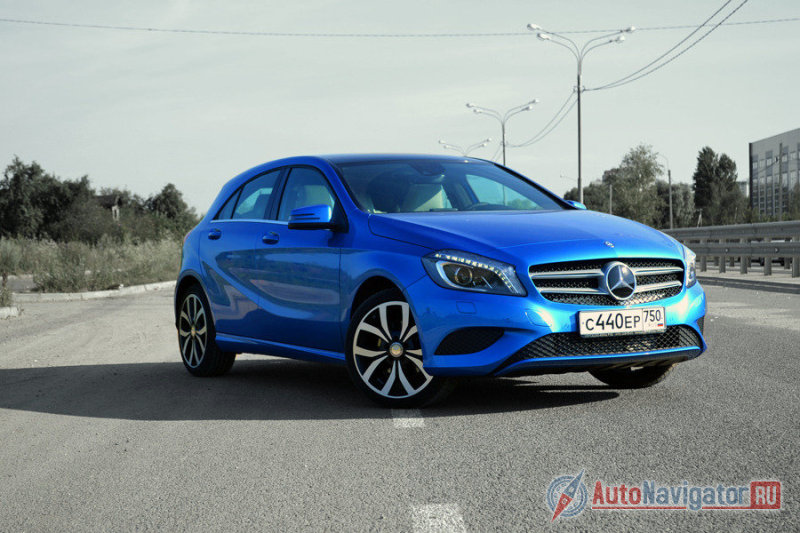Mercedes-Benz A-Class: Очень хочет помогать