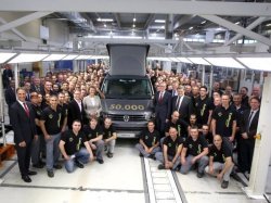 В Германии выпущен 50-тысячный вэн Volkswagen California 