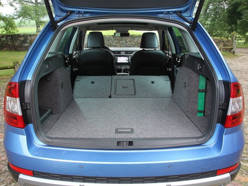 Максимальный объем багажника – 1740 литров